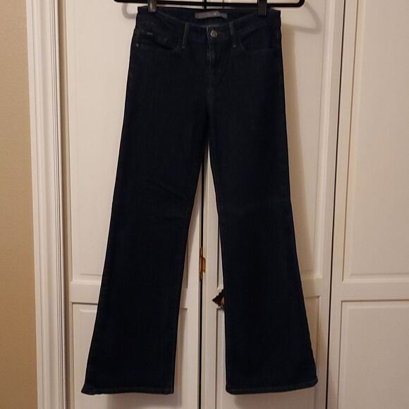 Joe's Jeans Dark Wash bootcut designer denim jeans size 25 - Picture 2 of 9